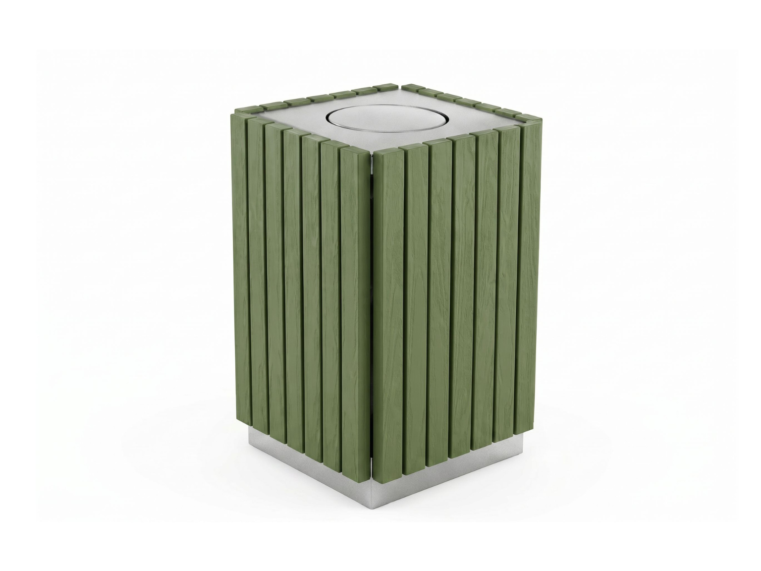 Garbage Compartus Waste, recycling or compost unit for public space | Equiparc
