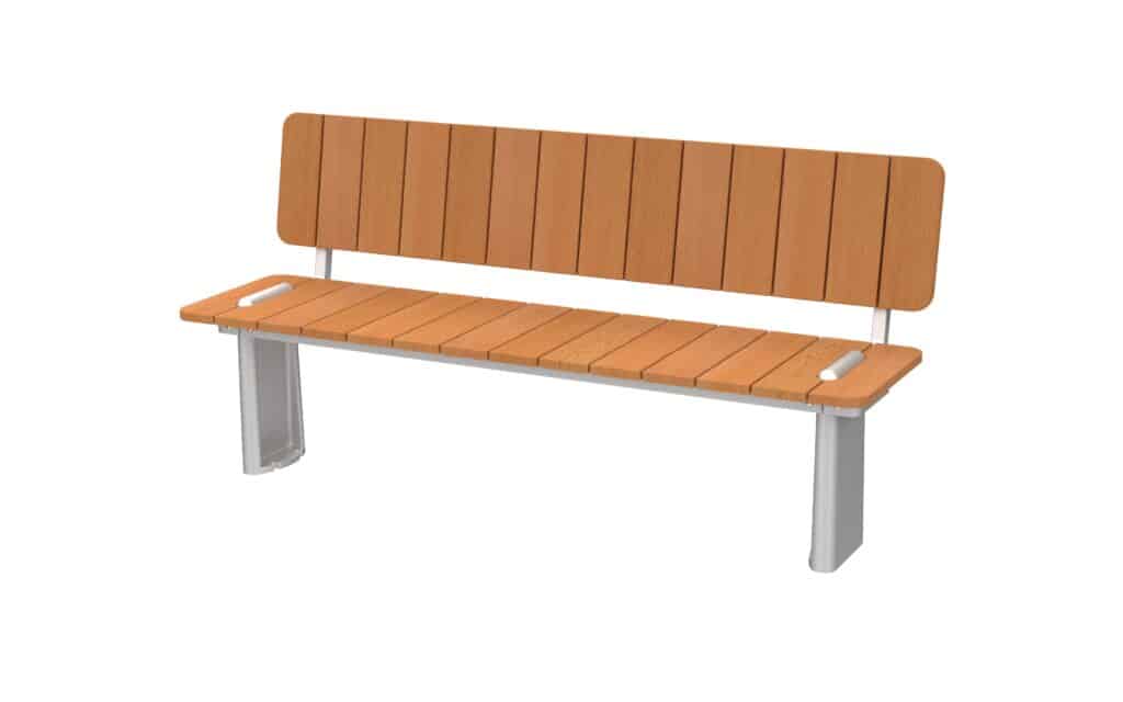 Collection 40 – Banc droit avec ou sans dossier